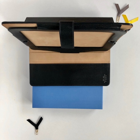 Smythson Bond St. Tablet Stand-Up Case - NIB - Picture 2 of 8